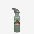 18oz with Flip Seal Sport Cap - Sant Cruz - Screaming Grizzly